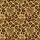 Women's Seamless Warm Tan Leopard Pattern with Repeating Brown Hearts & Black 'be kind' Script Satin Pajamas Set - 2