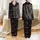 Women's Illustrative Black Red White Cosmic Starry Planet Moon Red Lips Curious Script Satin Pajamas Set - 1