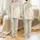 Women's Soft Pastel Eclectic Patchwork Quilted Effect Ditsy Floral & Paisley Design Satin Pajamas Set - 1