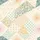 Women's Soft Pastel Eclectic Patchwork Quilted Effect Ditsy Floral & Paisley Design Satin Pajamas Set - 2