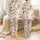 Women's Whimsical Pastel Pink Dream Circus Illustrative Lion Zebra Giraffe Pattern with Bright Primary Colors Satin Pajamas Set - 1