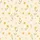 Women's Minimalist Cream Hand-Drawn Floral Pale Yellow Olive Green Pattern Satin Pajamas Set - 2