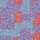 Women's Minimalist White Crown & Queen Text Vibrant Purple Muted Blue Red Abstract Pattern Satin Pajamas Set - 2