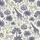 Women's Ecru Indigo Blue Toile Hand-Drawn Safari Jungle Giraffe Leopard Pattern Satin Pajamas Set - 2