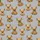Women's Heather Grey Cute Illustrative Baby Highland Cow Pattern with Golden Fur & Leopard Bows Satin Pajamas Set - 2