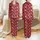 Women's Festive Deep Red Cartoon Reindeer Santa Hat Penguin Beanie Snowflake Heart Design Satin Pajamas Set - 1