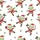 Women's Whimsical Cartoon Imp Light Green Skin Festive Red Santa Hat Holly Gift Candy Cane Pattern Satin Pajamas Set - 2
