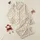 Women's Light Beige Off-White Checkerboard with Whimsical Dark Chocolate Gingerbread Men, Star Cookies, Candy Canes Satin Pajamas Set - 1