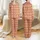 Women's Warm Light Beige Abstract Flame Wave Pattern with Fiery Red, Bright Orange, Black, Pale Apricot & Vivid Magenta Satin Pajamas Set - 1