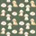 Women's Adorable Fluffy Small Dogs Cream Beige Olive Green Watercolor Illustrative Pattern Satin Pajamas Set - 2