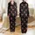 Women's Playful Black Red White Striped Candy Cane Bow Snowflake Polka Dot Design Satin Pajamas Set - 1