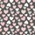 Women's Charcoal Grey Soft Pink White Hand-Drawn Scattered Fuzzy Heart Pattern Satin Pajamas Set - 2