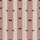 Women's Cozy Feminine Dusty Rose & Oatmeal Vertical Ribbed Stripe with Black Bow & Ruffle Accents Satin Pajamas Set - 2