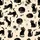 Cat Lovers' Whimsical Black Cats Cream All-Over Illustrative Pattern Satin Pajamas Set - 2