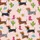 Women's Whimsical Western Dachshunds Pale Pink Orange Hats Green Cacti Pink Boots Repeat Design Satin Pajamas Set - 2