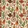 Women's Rustic Hand-Drawn Western Desert Pattern Earthy Brown Green Red Cowboy Hats & Boots Satin Pajamas Set - 2