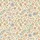 Women's Cream Vintage Botanical Floral Peach Blue Sage Leaf Berry Pattern Satin Pajamas Set - 2