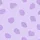 Women's Pastel Lavender Lilac Fuzzy Sherpa Texture Organic Blob Graphic Satin Pajamas Set - 2