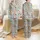 Learning Enthusiasts' Lively Naive Art School Theme All-Over Print Red Yellow Blue Green Education Elements Satin Pajamas Set - 1