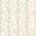 Women's Cozy Off-White Pale Beige Interwoven Cable Knit Seamless Pattern with Fine Black Line Detail Satin Pajamas Set - 2