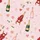 Women's Luxurious Pastel Pink Champagne Bottle Rose Heart Pearl Dot Pattern Satin Pajamas Set - 2