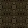 Women's Luxurious Jet Black Gold Ornate Baroque Floral Lace Pattern Satin Pajamas Set - 2
