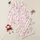 Women's Soft Pastel Pink White Striped Fuchsia Bow Heart Starburst Pattern Satin Pajamas Set - 1