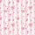 Women's Soft Pastel Pink White Striped Fuchsia Bow Heart Starburst Pattern Satin Pajamas Set - 2