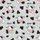 Women's Whimsical Cartoon Cow Faces Black Spots Light Grey Pink Hello Pattern Satin Pajamas Set - 2