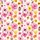 Women's Impressionistic Watercolor Floral Blush Rose Fuchsia Poppy Blossom All-Over Print Satin Pajamas Set - 2