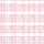 Women's Geometric Gingham Pastel Pink White Flat Daisy Line Art Satin Pajamas Set - 2