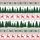 Women's Scandinavian Folk Art Red Green White Reindeer Evergreen Forest Geometric Band Pattern Satin Pajamas Set - 2