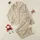 Women's Subtle Elegant Muted Beige Cream Organic Abstract Textural Design Satin Pajamas Set - 1