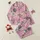 Festive Design Lovers' Bubblegum Pink Roaring Tiger Cowboy Disco Champagne Cocktail Pattern Satin Pajamas Set - 1
