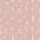 Women's Muted Pink Minimalist White Line Art Scattered Floral Leaf Pattern Satin Pajamas Set - 2