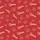 Women's Deep Red All-Over White Script 'Queen' & Minimalist Crown Motif Satin Pajamas Set - 2