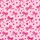 Women's Vibrant Fuchsia Pink Bows Cascading Ribbons Tiny Hearts Bubblegum Pattern Satin Pajamas Set - 2
