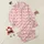 Holiday Revelers' Vintage Pink Santa Claus, Snowflakes, Holly & Red Berry Pattern Satin Pajamas Set - 1