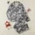 Expressive Individuals' Heather Grey Monochromatic Plaid 'NOPE Not Today' Bold & Script Text Design Satin Pajamas Set - 1