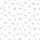 Women's Minimalist Black and White Organic Scattered Dot Pattern of Varying Sizes Satin Pajamas Set - 2