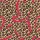 Women's Warm Sandy Beige Leopard Print with Fuchsia Abstract Brushstrokes Satin Pajamas Set - 2