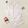 Women's Cute Illustrative Pure White, Soft Pink Bows, Vibrant Hearts, Tiny Stars Scattered Pattern Satin Pajamas Set - 1