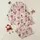 Women's Soft Pink Whimsical Christmas Santa Reindeer Gingerbread Elf Snowman Scattered Pattern Satin Pajamas Set - 1