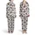 Women's Graphic Flat Queen of Spades Playing Card Pattern Black Red Blue Yellow Dynamic Spade Symbols QUEEN Text Satin Pajamas Set - 1