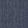 Women's Navy Blue White Crisp Thin Line Repeating Minimalist Geometric Lattice Pattern Satin Pajamas Set - 2