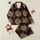 Women's Bold Golden Brown Leopard & Marbled Burgundy Abstract with Black Lace Design Satin Pajamas Set - 1