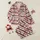 Adults' Minimalist Geometric Multi-Stripe Candy Cane, Star, Snowflake Pattern in Pink, Red, Green, White Satin Pajamas Set - 1
