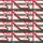 Adults' Minimalist Geometric Multi-Stripe Candy Cane, Star, Snowflake Pattern in Pink, Red, Green, White Satin Pajamas Set - 2