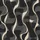 Women's Sophisticated Black Charcoal Muted Beige Abstract Flowing Fabric Shapes Satin Pajamas Set - 2