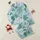 Nature Lovers' Whimsical Illustrative Sky Blue Tropical Jungle Leopard & Emerald Foliage Pattern Satin Pajamas Set - 1